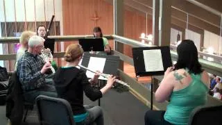 UUC Wind Quintet - Hornpipe from the Water Music - Handel