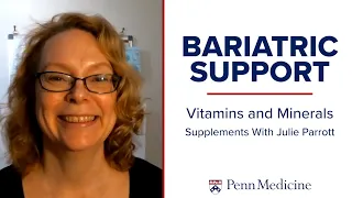 Recommended Vitamins and Minerals Post-Bariatric Surgery