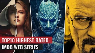 Top10 Highest Rated IMDB Web Series on Netflix, Disney+, Amazon Prime