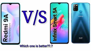 comparison between Redmi 9A VS Infinix Smart 5A .Which one is better ?? Kaun sa phone le ??