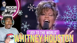 Whitney Houston "Joy to the World" Reaction - ft Georgia Mass Choir... SANGGG! 🙌🏾😍🙌🏾✨