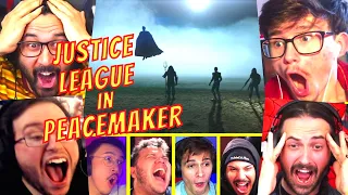 FANS JAW DROPPED at JUSTICE LEAGUE IN PEACEMAKER SCENE - REACTION MASHUP - PEACEMAKER FINALE EP8!!!!