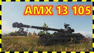 [World of Tanks] AMX 13 105. Сразу 2 ЛБЗ с отличием!!!)