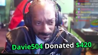 Donating To Musicians on Twitch (ft. Snoop Dogg)