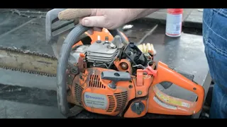 Husqvarna 450 Rancher Chainsaw: Carb Diaphragm and Tune Up