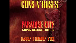 Guns N' Roses Paradise City Bass/ Drums/ Vox Only