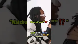 Takeoff didn't like Lil Yachty when he first met the Migos 😂