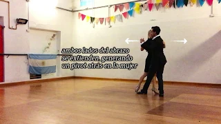 Online Tango Lessons - Clase 2 ¨La media vuelta y sus variaciones ¨
