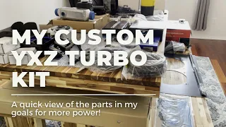 YXZ Custom Turbo Parts Prep for the Build