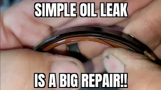 Rear Main Seal Leak.. Some helpful tips to avoid doing this job twice.