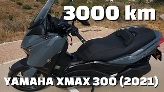 Yamaha XMAX 300 (2021) nach 3000 km | FAZIT 👍 👎 | VLOG235