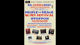 People for Peace Blues Festival - Blues Garage - 22.07.2023