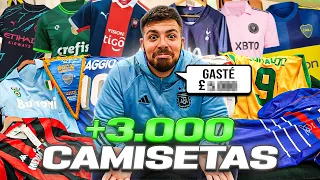 ASÍ ES LA TIENDA DE CAMISETAS MÁS GRANDE EUROPA! (FIRMADAS Y USADAS POR JUGADORES) VLOG ÉPICO!