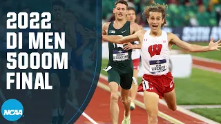 Men's 5000m - 2022 NCAA outdoor track and field championships