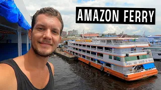 30 HOUR AMAZON RIVERBOAT TRIP 🇧🇷 (RAW TRAVEL) Manaus To Santarém