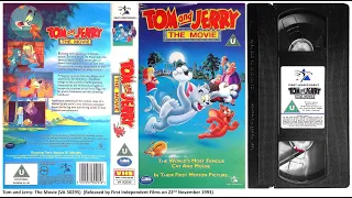 Opening of 'Tom and Jerry: The Movie' (22nd November 1993) UK VHS