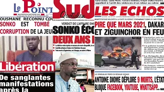 Revue De Presse Du Vendredi 02 Juin 2023 - Abdou Khadre Seck - Baol info tv