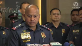 PNP Chief Ronald dela Rosa on meeting with 3 generals linked to illegal drug trade