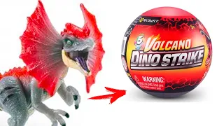 Динозавры в 5 сюрпризов зуру! сюрприз Zuru 5 surprise Dino strike Volcano