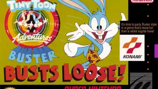 Tiny Toon Adventures  Buster Busts Loose!   Western Train Chase ~ Stage 2B Extended