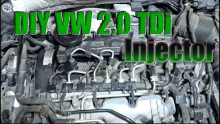 DIY How to Replace a 2.0 Tdi Injector CJAA