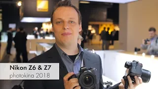 Nikon Z6 & Z7 | Vollformat-DSLMs im Hands-On-Test [photokina 2018]