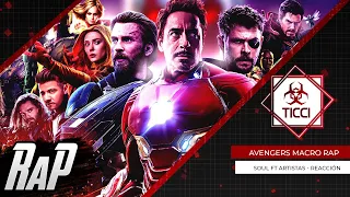 [Reacción] AVENGERS (MacroRap) || MARVEL || SoulRap ft. Varios Artistas (Prod. Hollywood Legends)