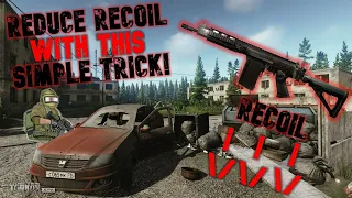 How to LOWER recoil in Tarkov!