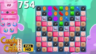 Candy Crush Saga Level-754 [NO BOOSTER] FULL HD Game Play