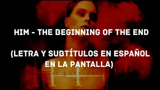 HIM - The Beginning of the End (Lyrics/Sub Español) (HD)