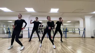 Team Tutberidze. Moris Kvitelashvili, Nika Egadze, Daria Usacheva, Maya Khromykh - Latino dance