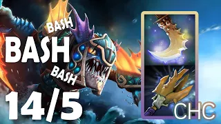 SLARK BASH BASH BASH Best Skill Combo - Dota 2 Custom Hero Chaos