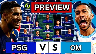 PSG vs Marseille GAME-PREVIEW [Ligue 1 Uber Eats]