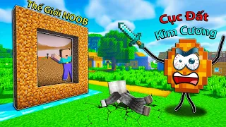 SLENDERMAN KHÁM PHÁ THẾ GIỚI CỦA NOOB PHÁT HIỆN CỤC ĐẤT KIM CƯƠNG BIẾT TROLL(MINECRAFT)