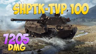 ShPTK-TVP 100 - 5 Frags 7.2K Damage - Just steppes! - World Of Tanks