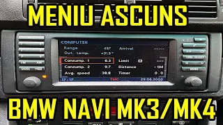 Meniu Ascuns Navigatie BMW MK3 MK4 Sat Nav / Mod Service ( E46 E39 E38 E53 E83 E85 E86 )