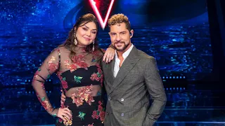 Ángel David bisbal y Yuridia.