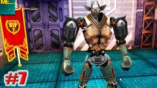 СОСТЯЗАНИЕ РОБОТОВ!!! ШЕРИФ "SIX SHOOTER" Real Steel World Robot Boxing (ЖИВАЯ СТАЛЬ) (7 серия)