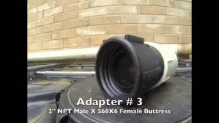 Step 2 - IBC Rainwater Harvesting System - Adapters and Foundation