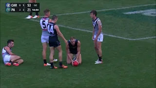 Will Setterfield - Highlights - AFL Round 5 2022 - Carlton Blues vs Port Adelaide Power