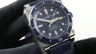 Bell & Ross Instrument BR-03-92 Diver Blue (BR0392-D-BU-ST/SRB) Luxury Watch Review