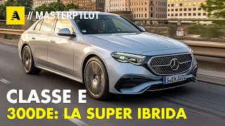 Mercedes Classe E 300de 2024 | Ibrida DIESEL con +100 km in ELETTRICO...