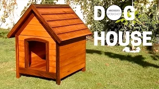 NOT CARDBOARD - Dog House with Insulation and Removable Roof 😍