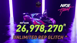 How to Reach level 50 In One night Nfs Heat Unlimited Rep Glitch Ps4/Xbox/Pc