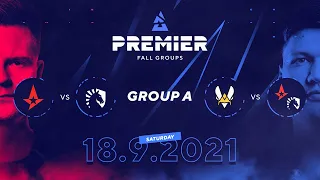 BLAST Premier Fall Groups: Astralis vs. Team Liquid, Vitality vs. Winner of AST/TL |  Group A, Day 3