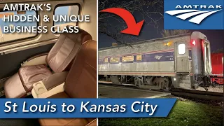 Amtrak Midwest hidden business class review ; Saint Louis and Kansas City by train