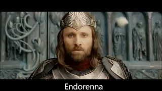 Aragorn Singing Elendil's Oath - (With Lyrics)
