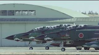 2020 New Year First ENGINE RUN-UP and FLIGHT ・ JASDF RF-4 , F-4 Phantoms - ASMR