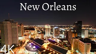 New Orleans in 4K Ultra HD. New Orleans in 4K video. Relaxing Music