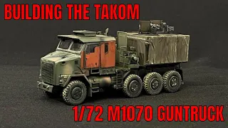 Building the 1/72 scale M1070 Truck. The SMALLEST Build I've Ever Done (re upload audio fix)